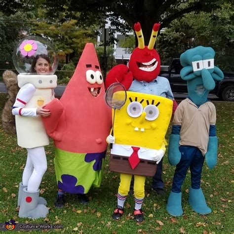 spongebob characters costumes halloween